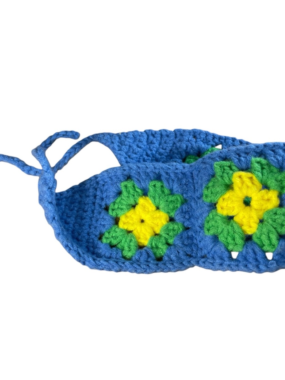 Crocheted Granny Square Headband
